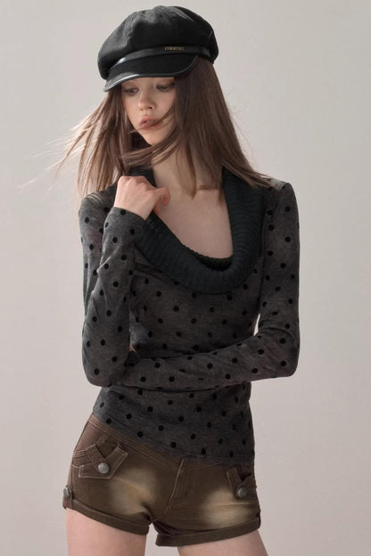 Retro Polka Dot T-Shirt