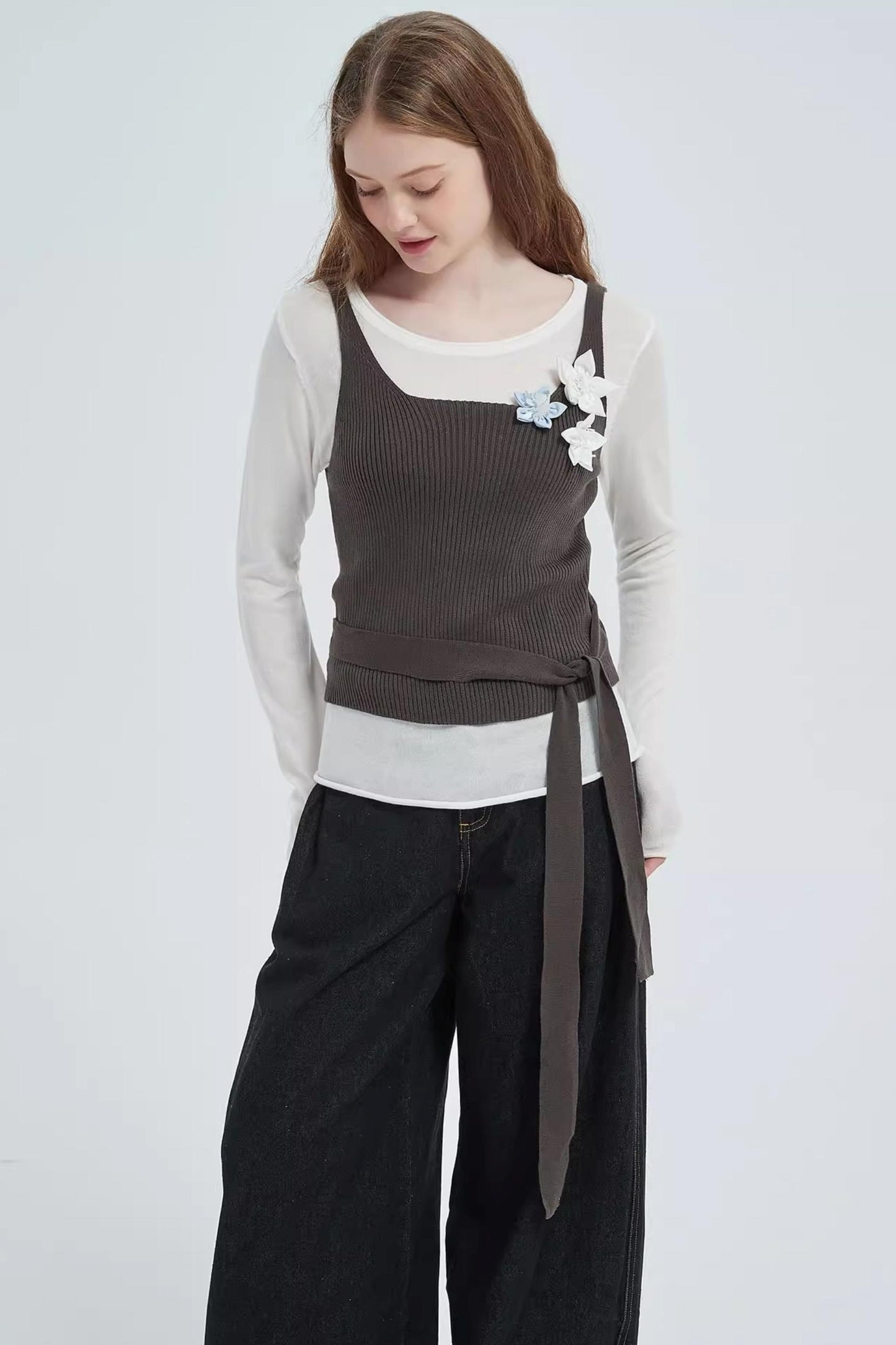 Autumn Niche Knitted Vest Top