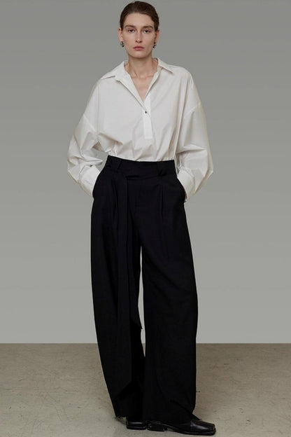 Autumn  High-End V-Neck Shirt