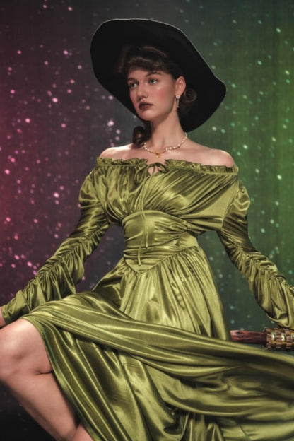 Lacemade Parthenon Satin Dress