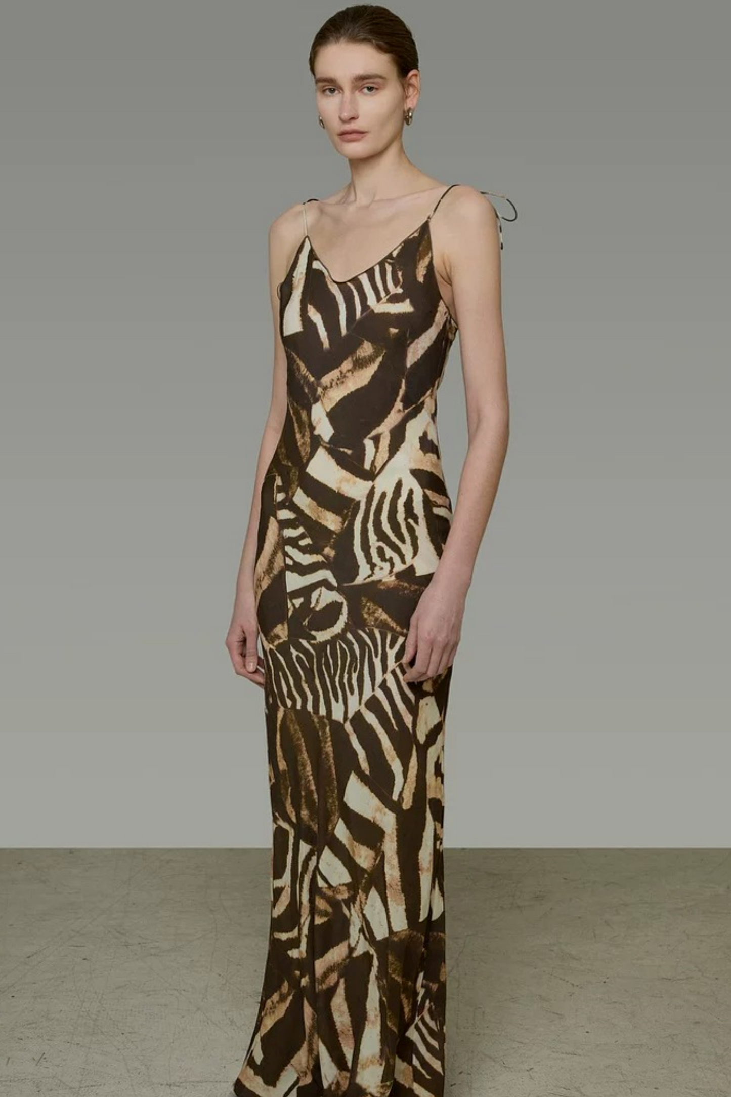 French Spaghetti Strap Dress