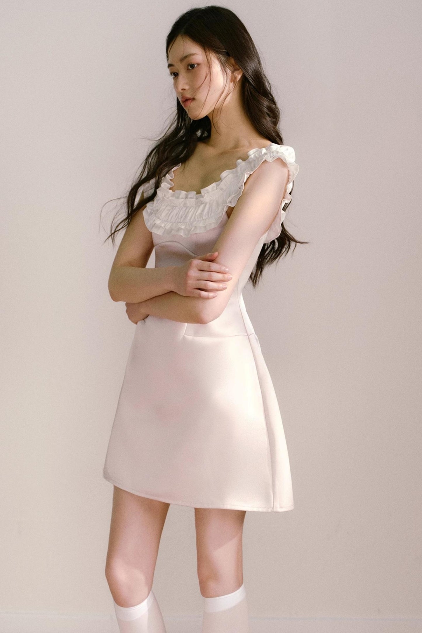 Pink Patchwork Dress