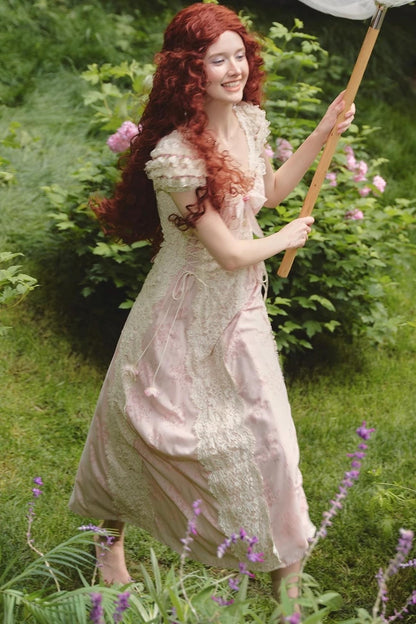 French Sweet Lace Dress