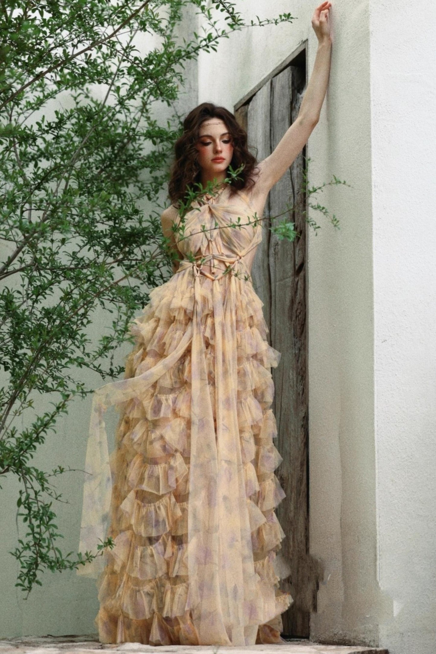 Wandering Wave Holiday Dress