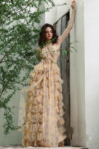 Wandering Wave Holiday Dress