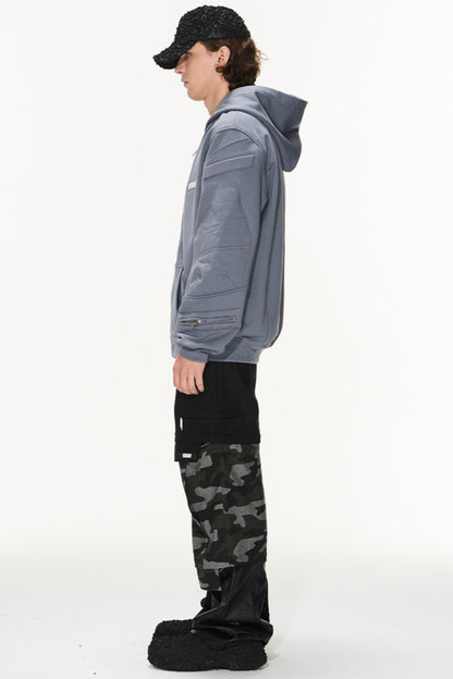 Fall Quilted Cardigan