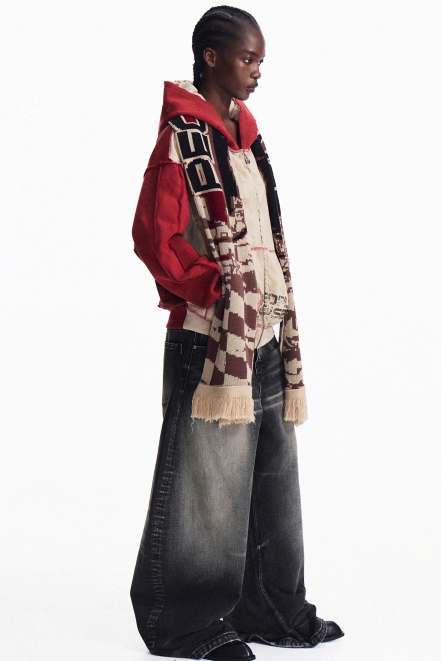 Racing Jacquard Vintage Snood