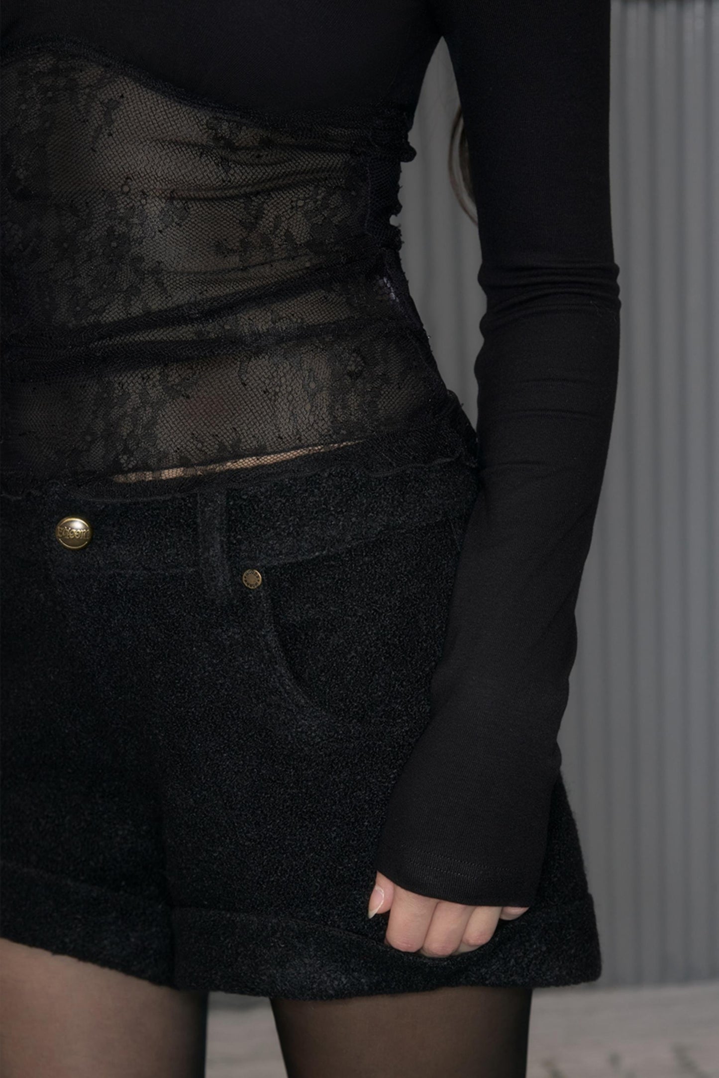 Lace Long Sleeve T-Shirt