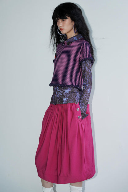 Autumn Leopard Knit Top