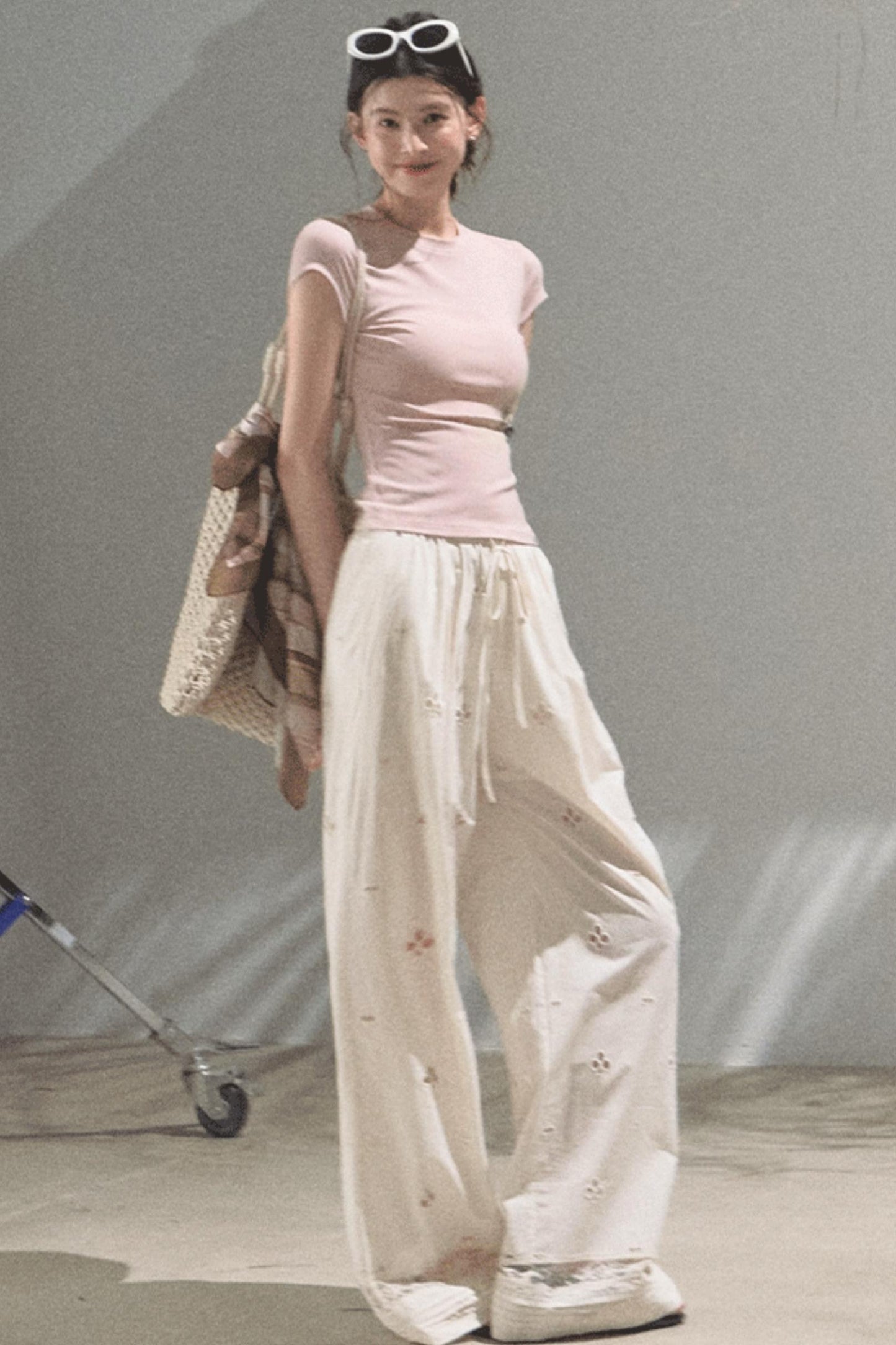 Begonia Bloom Slim Fit T-Shirt