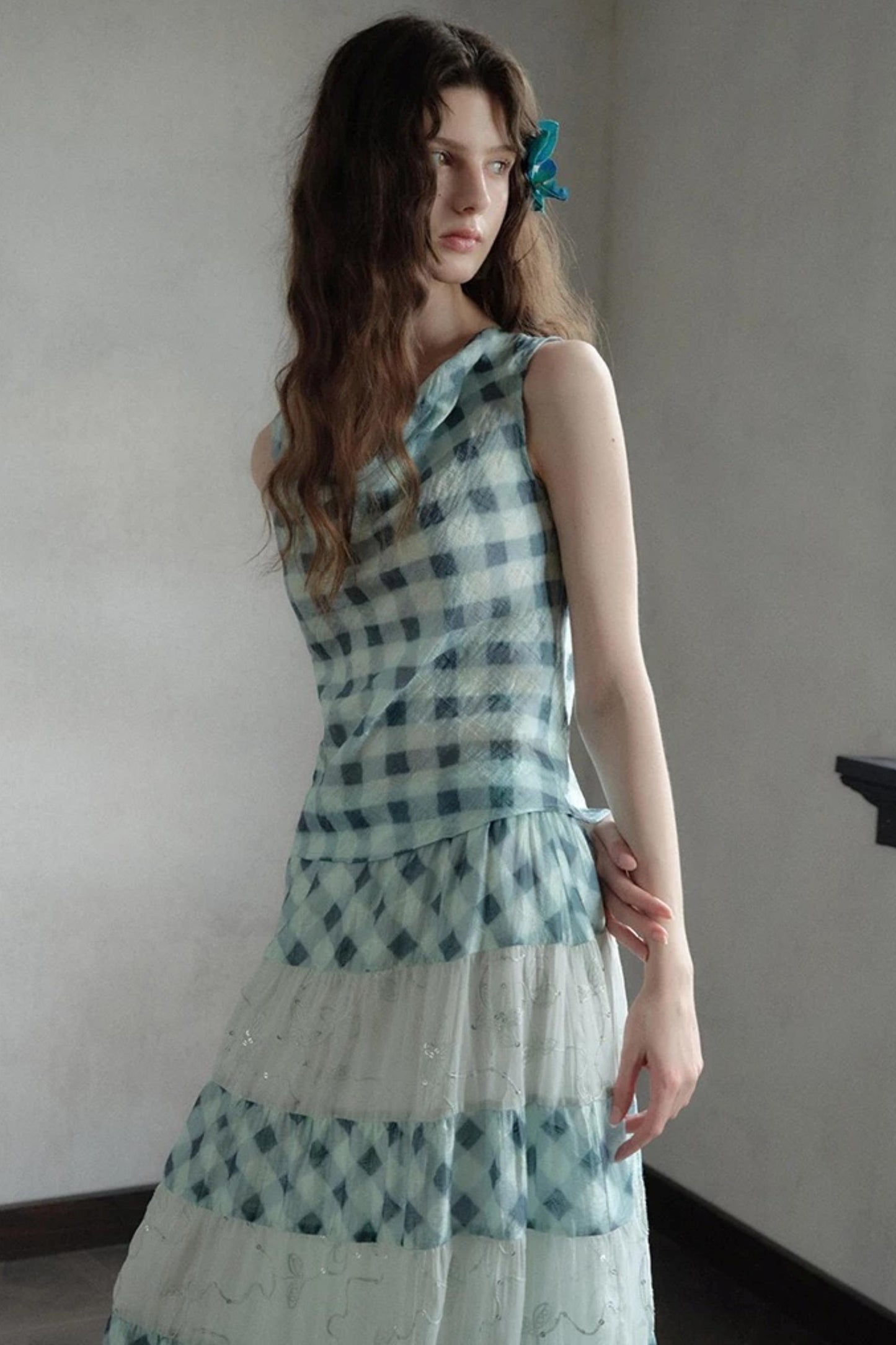 Blue Island Reversible Vest Top
