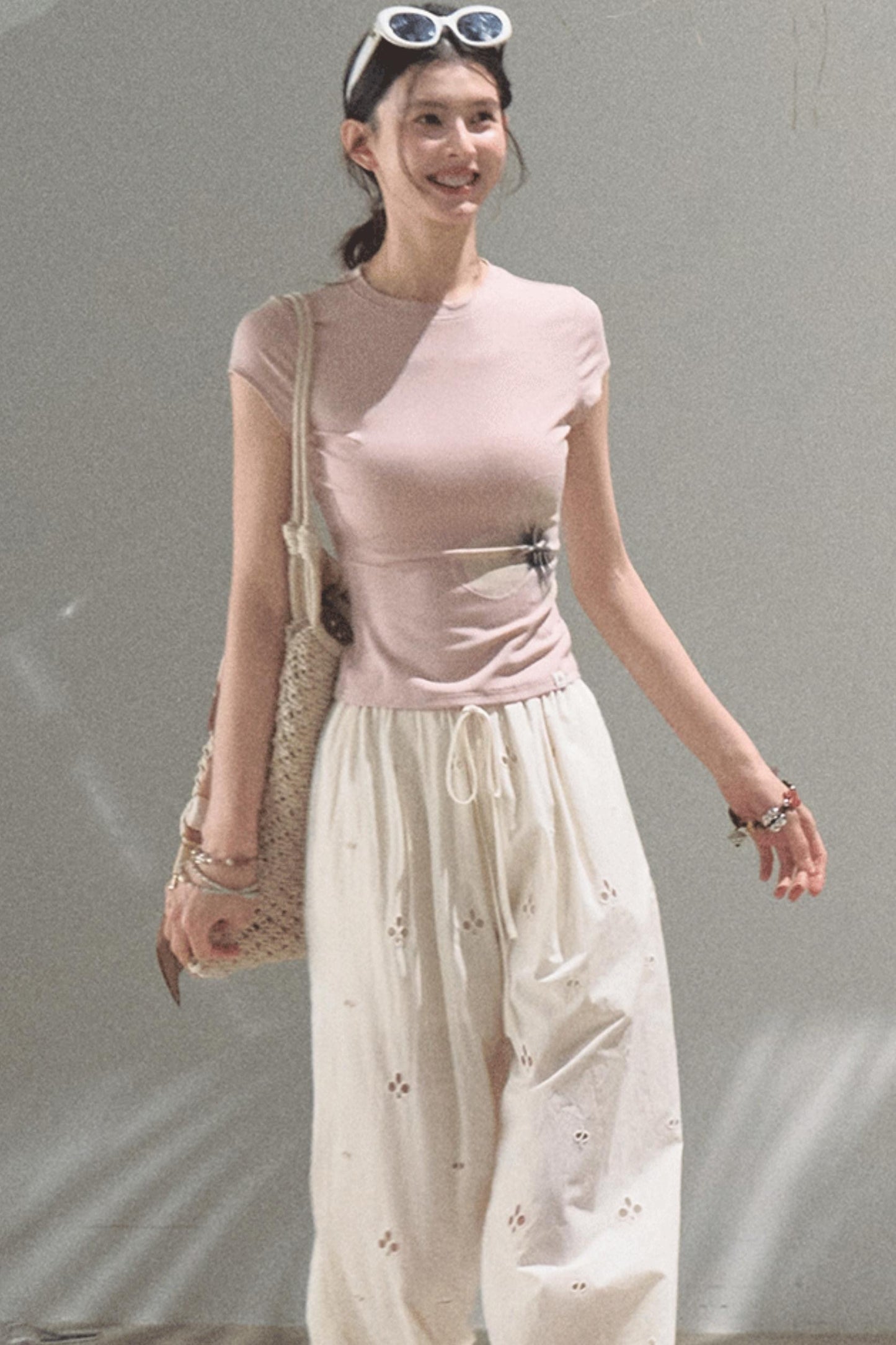 Begonia Bloom Slim Fit T-Shirt