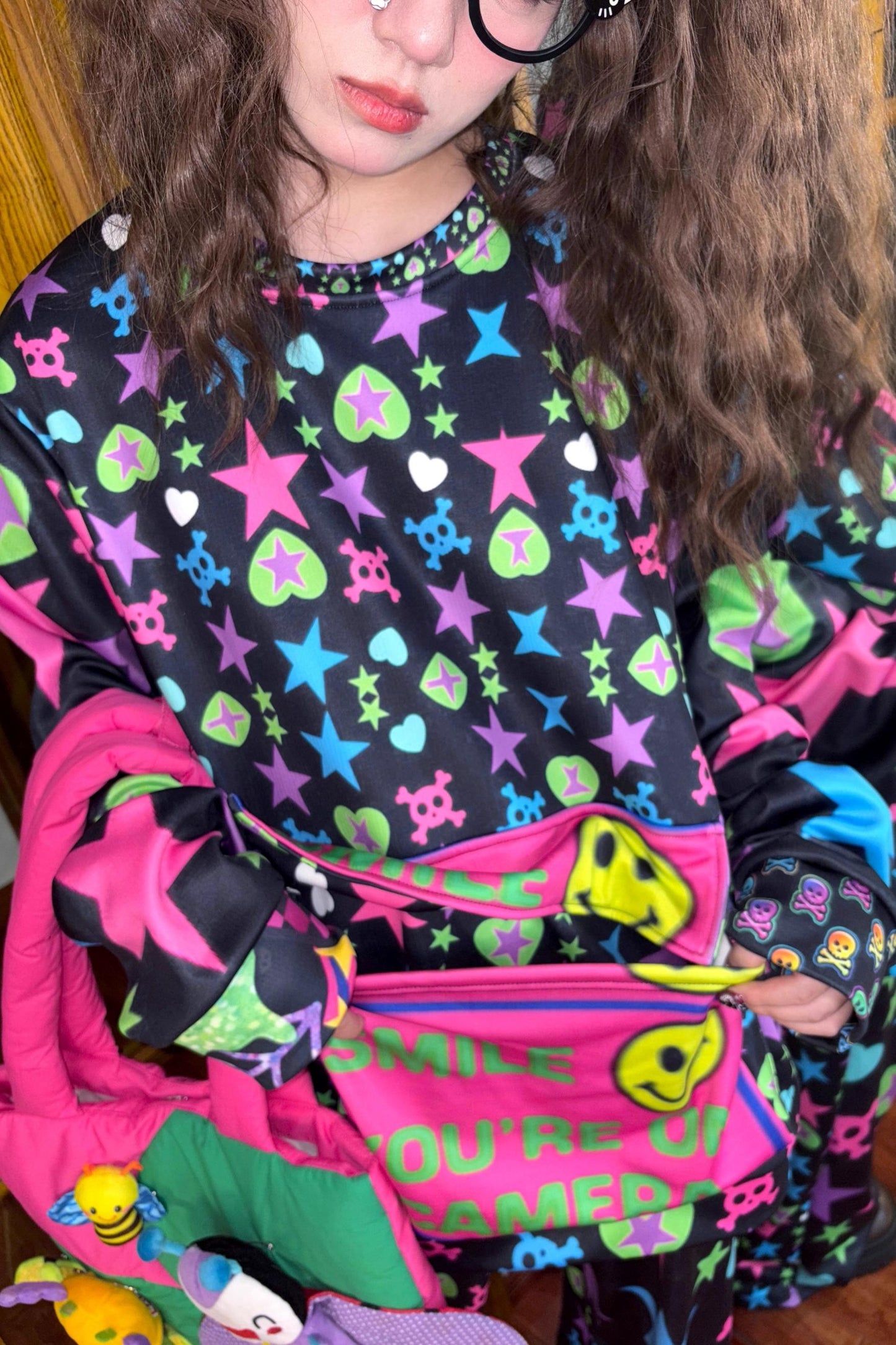 Dopamine Velvet-Lined Sweatshirt