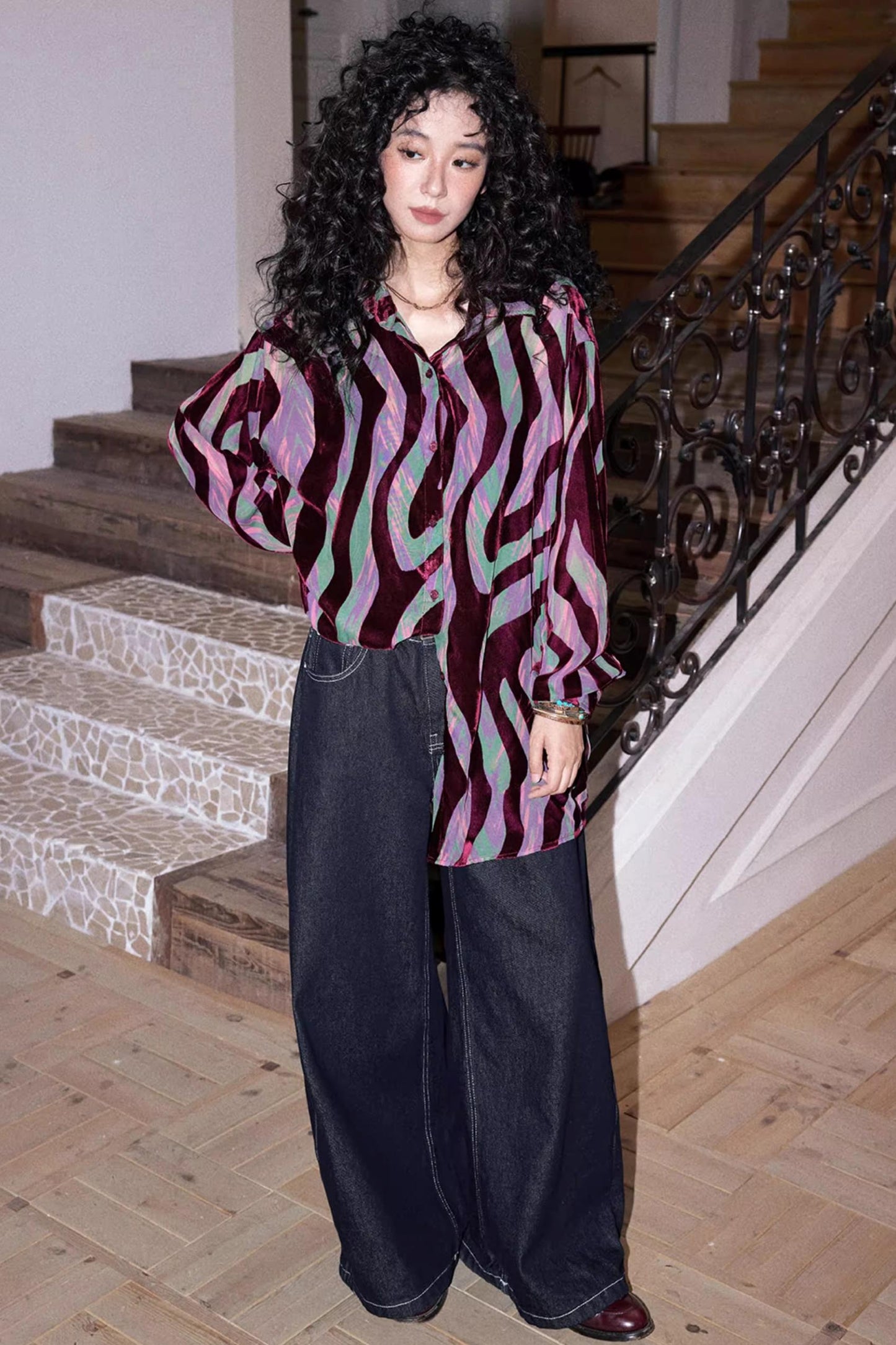 Original Vintage Wide Denim Pants