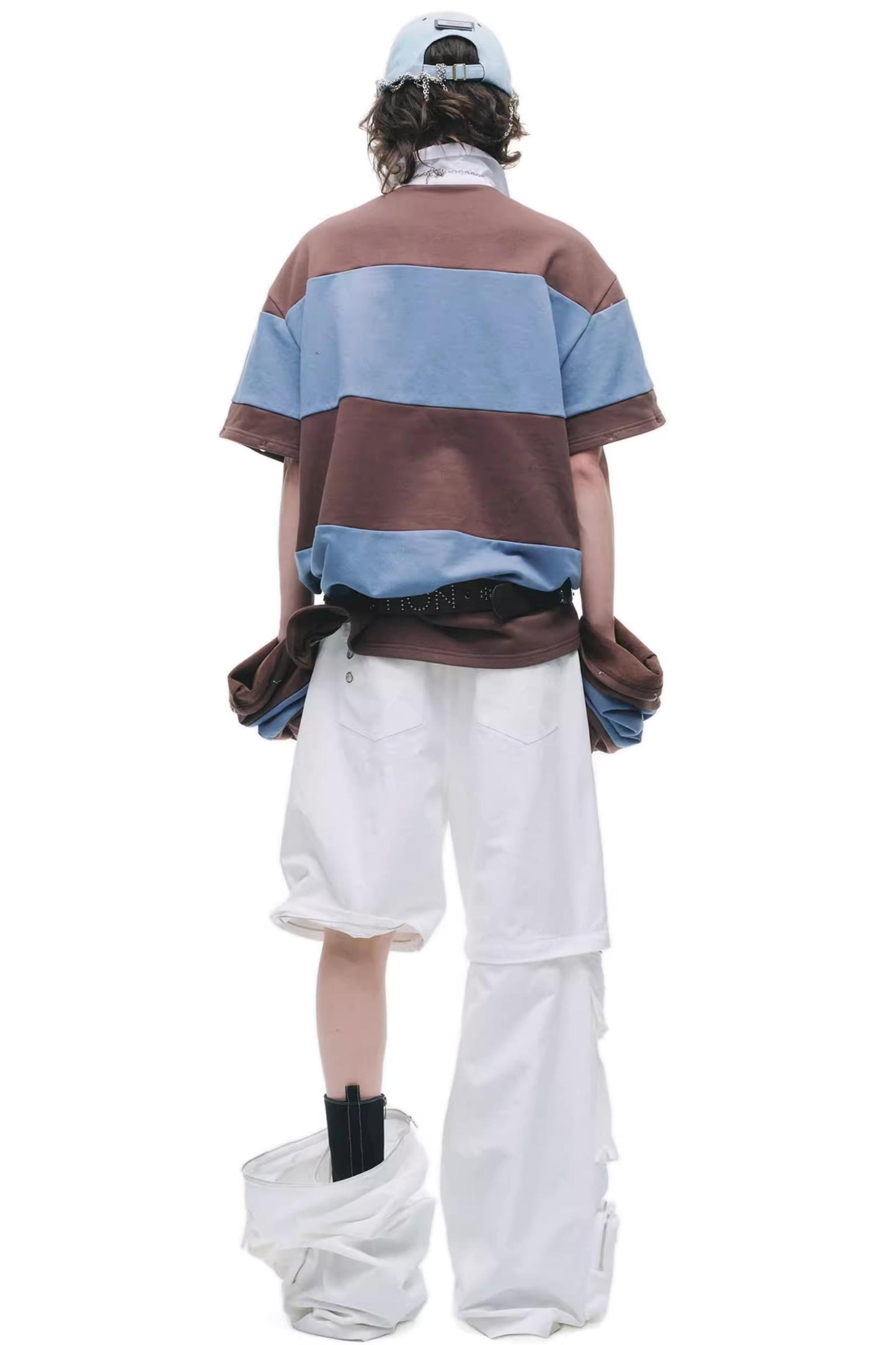 Punk Structured Oversized T-Shirt