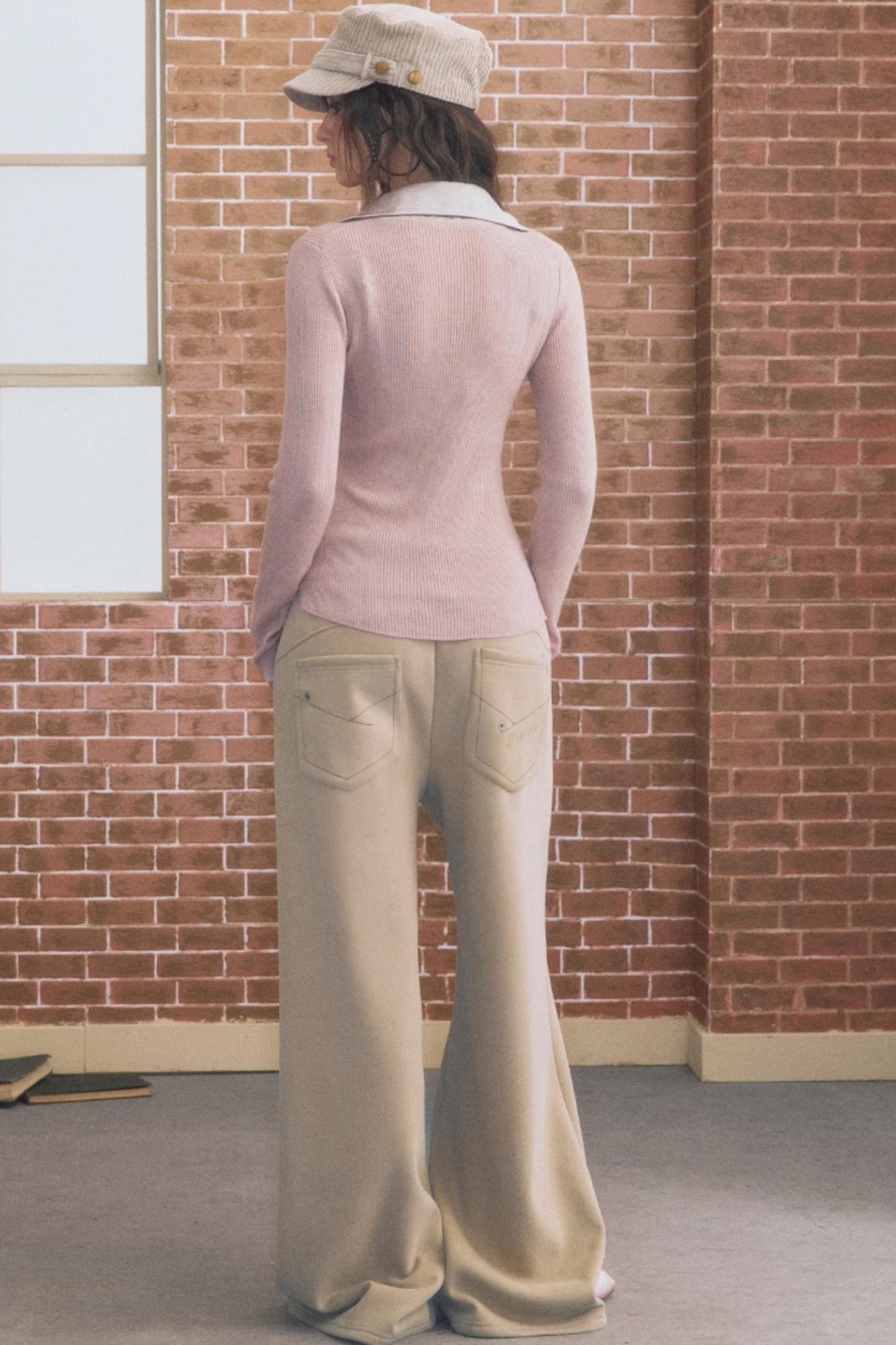 Simple Gray Fleece Sweatpants