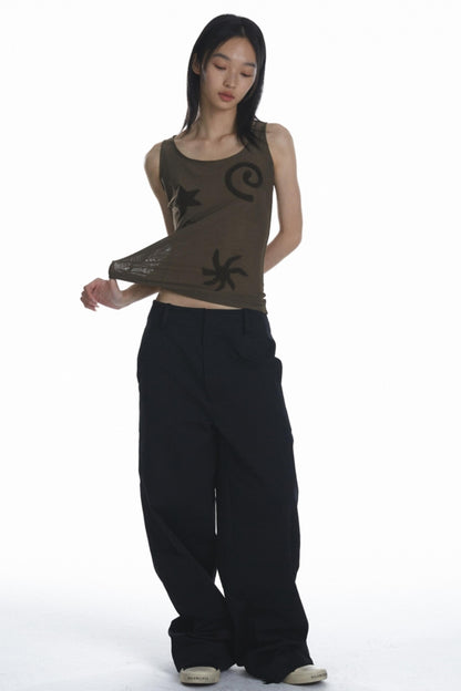 Urban Wide-Leg Trousers