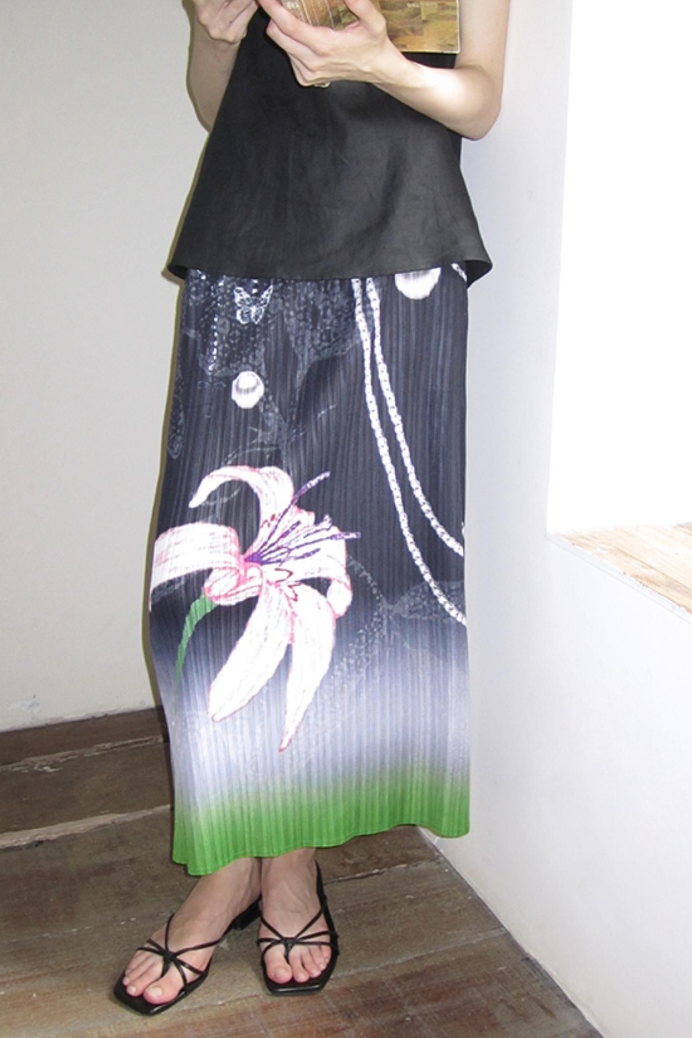 Flora Hemp Pleated Skirt Set-Up