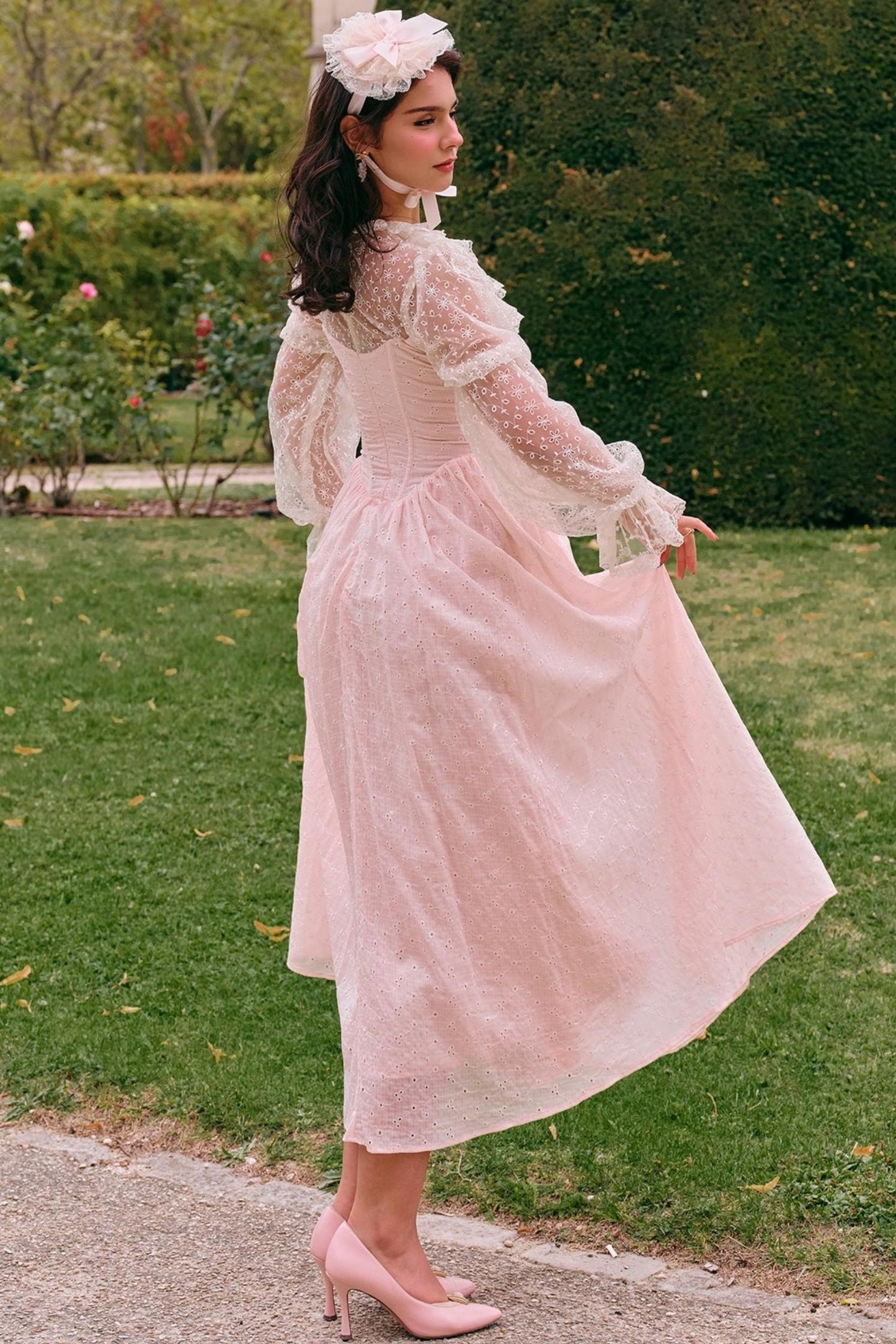 Vintage Lace Mermaid Dress