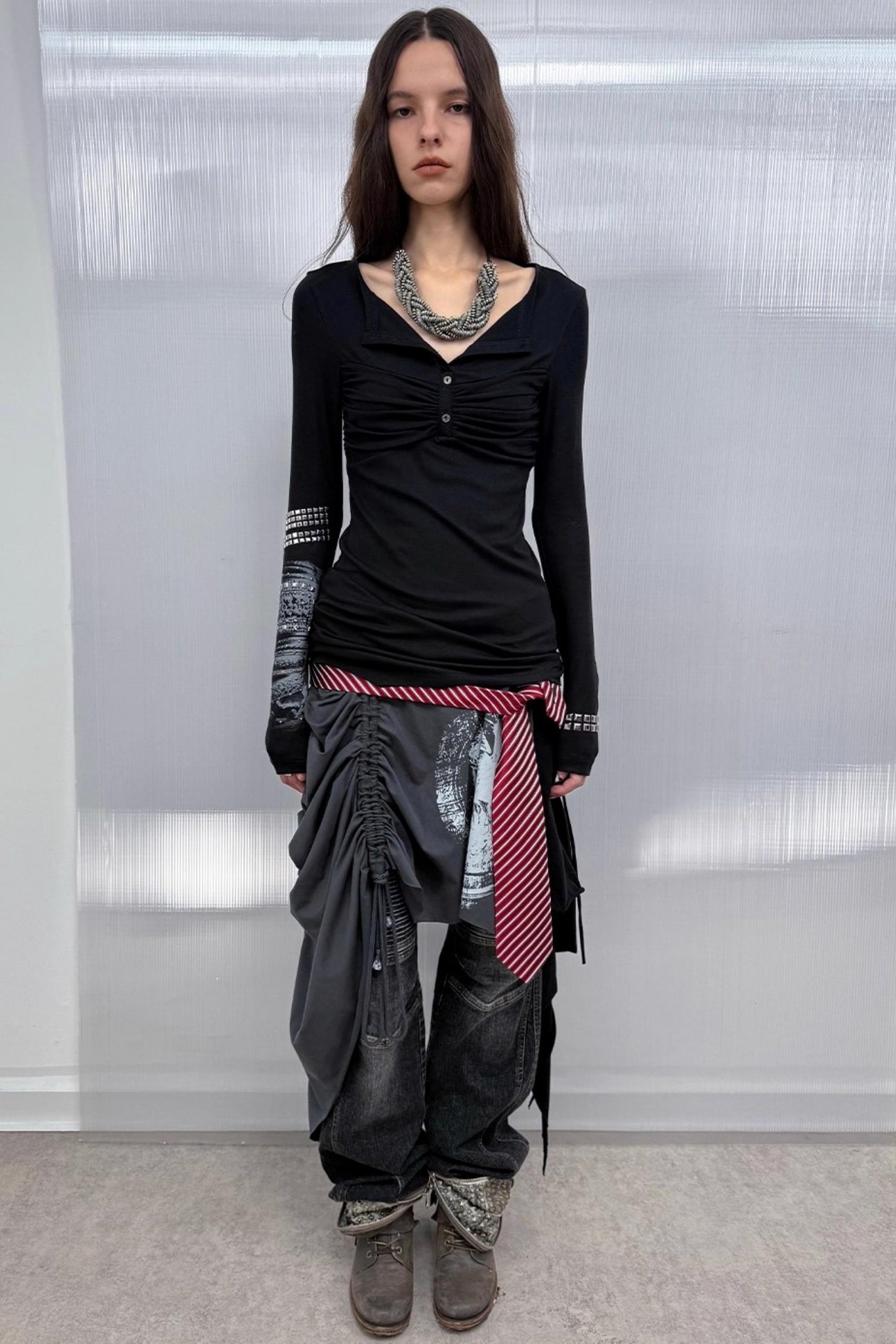 Autumn Original Fringe Wrap Skirt