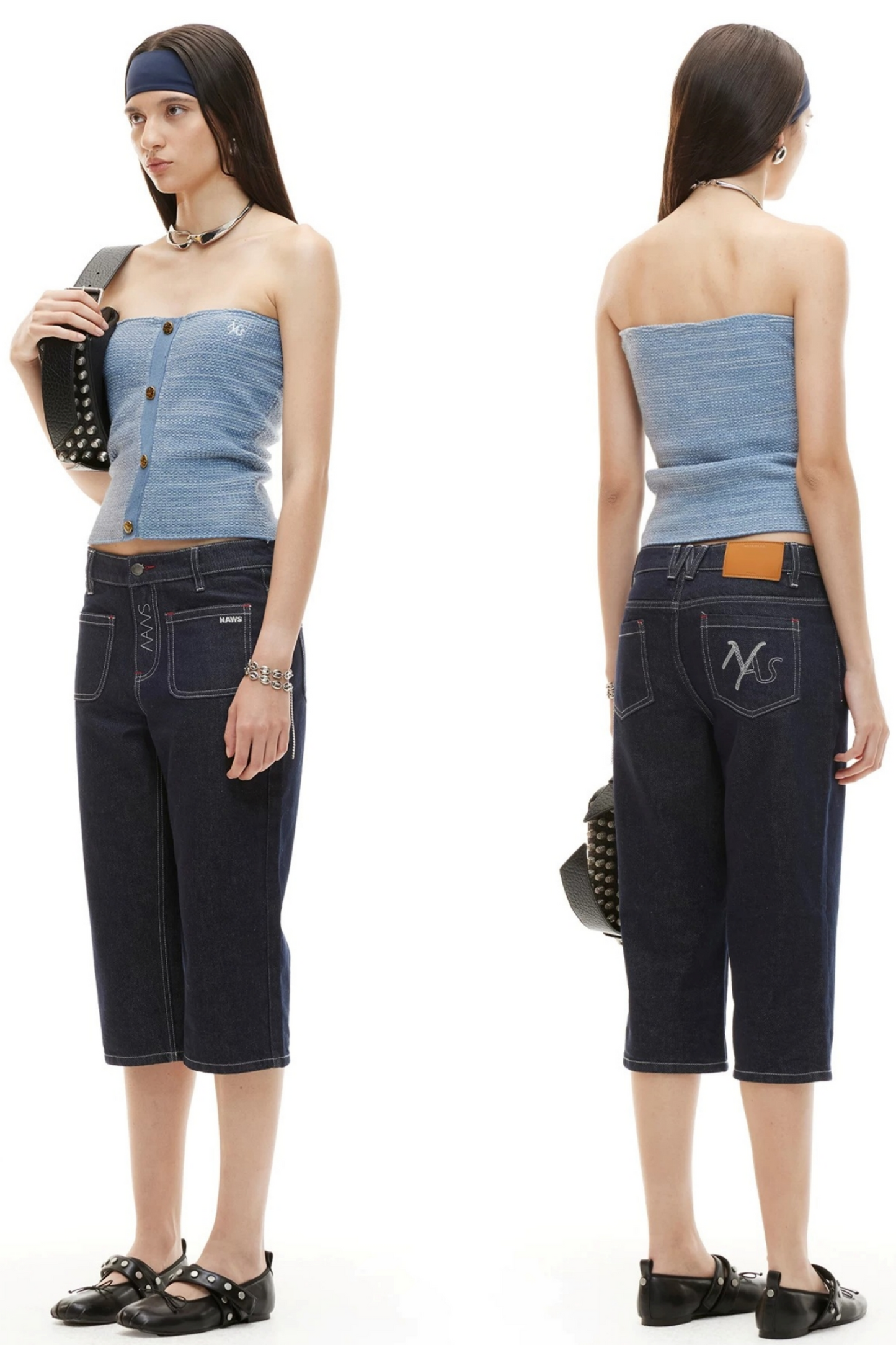 Merino Wool Slimming Tube Top