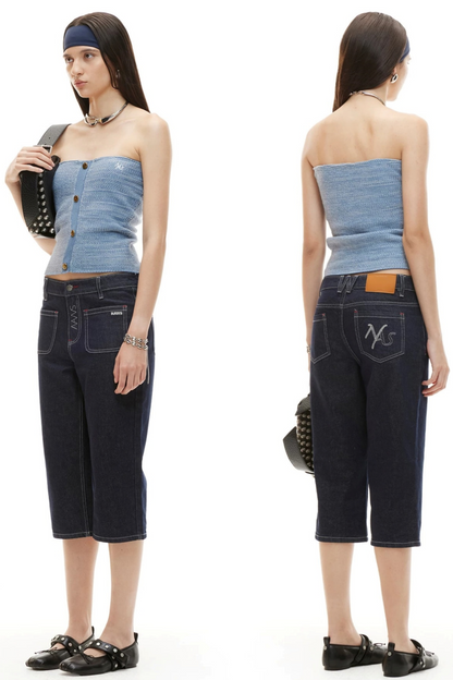 Merino Wool Slimming Tube Top