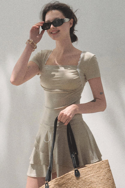 Chic Two-Piece Knit Set-Up