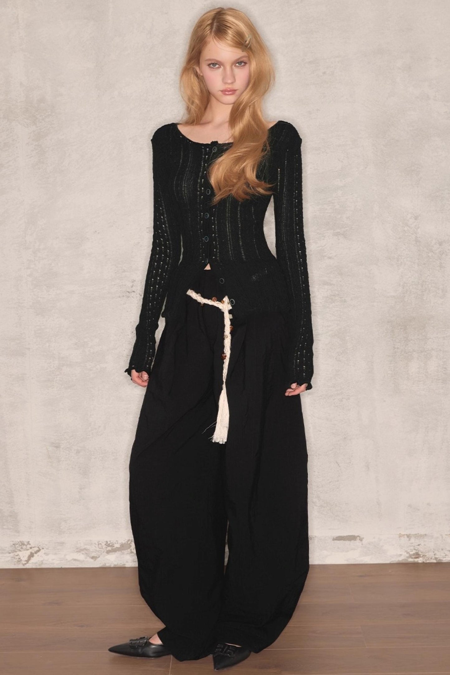 Lazy Retro Loose Casual Pants