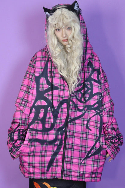 Winter Cotton Hooded Jacket