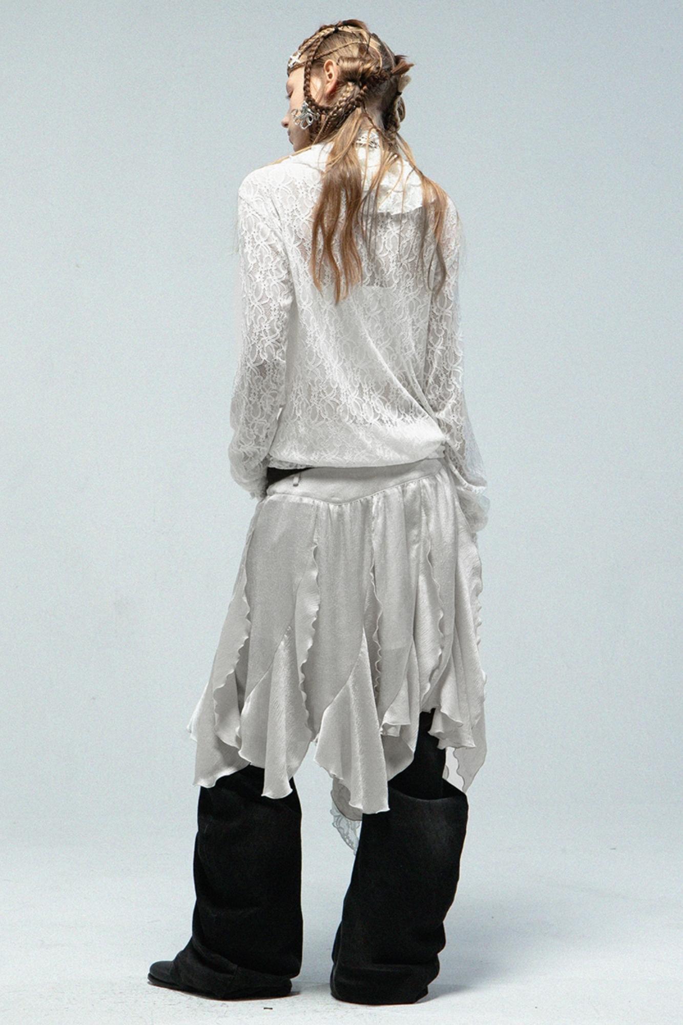 Loose Fit Lace Shirt