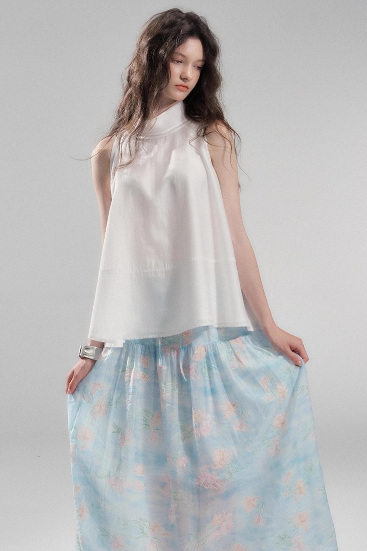 Peony Tencel Skirt