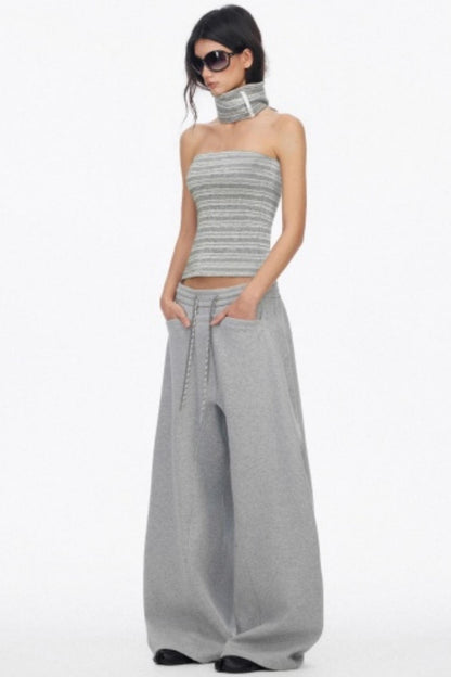 Knitted Bandeau Slim Inner Top