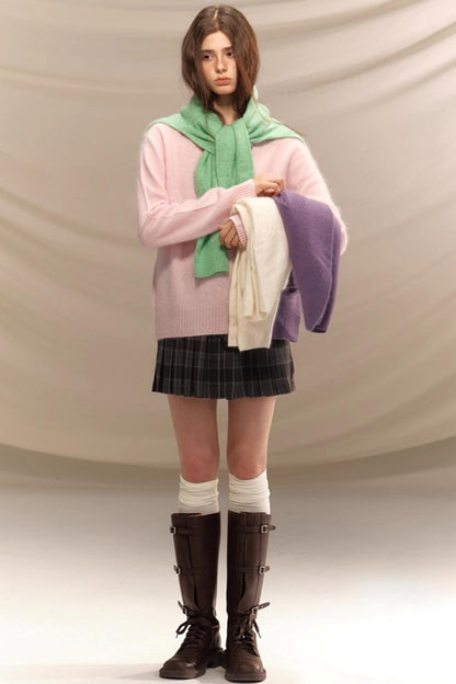 Cashmere Crew Neck Sweater