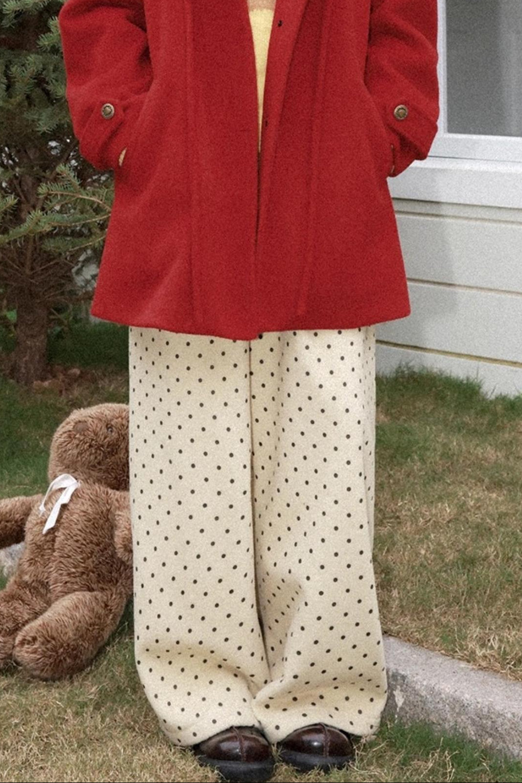 Falling Star Wool Coat Set-Up