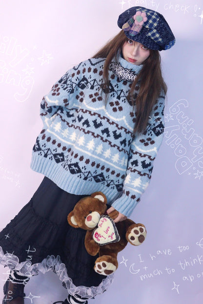 Floral Navy Patchwork Newsboy Cap