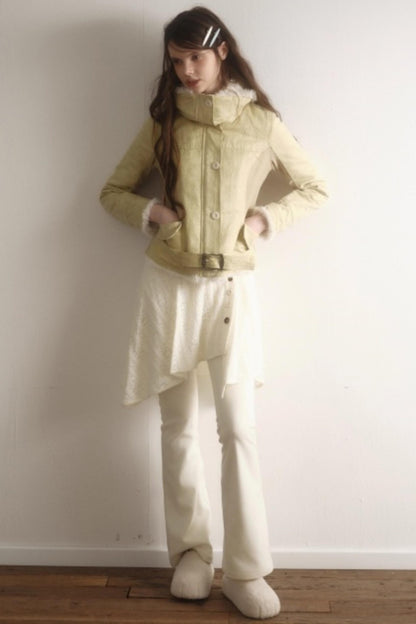 Artist-Original Lace Patchwork Pants