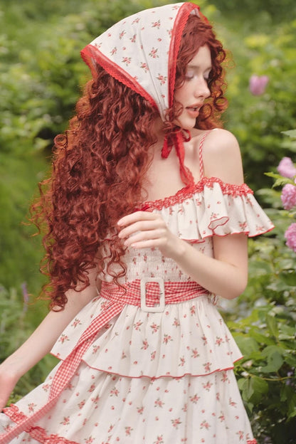 Summer Floral Tower Dress