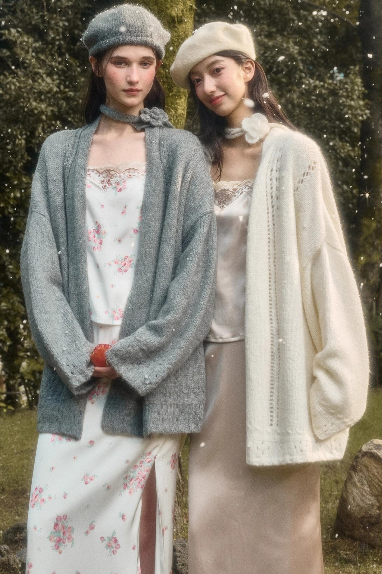 Comfortable Baby Powder Top & Skirt Set-Up