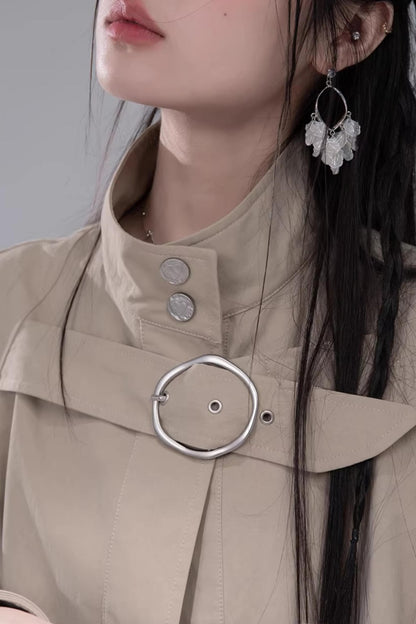 Milk Tea Brown Cape Coat