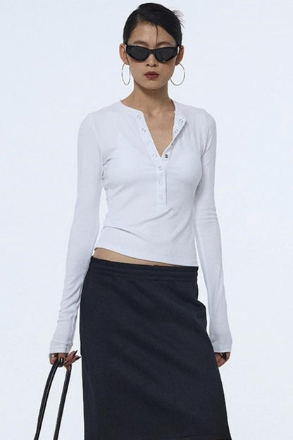 Slimming Knitted Base Top