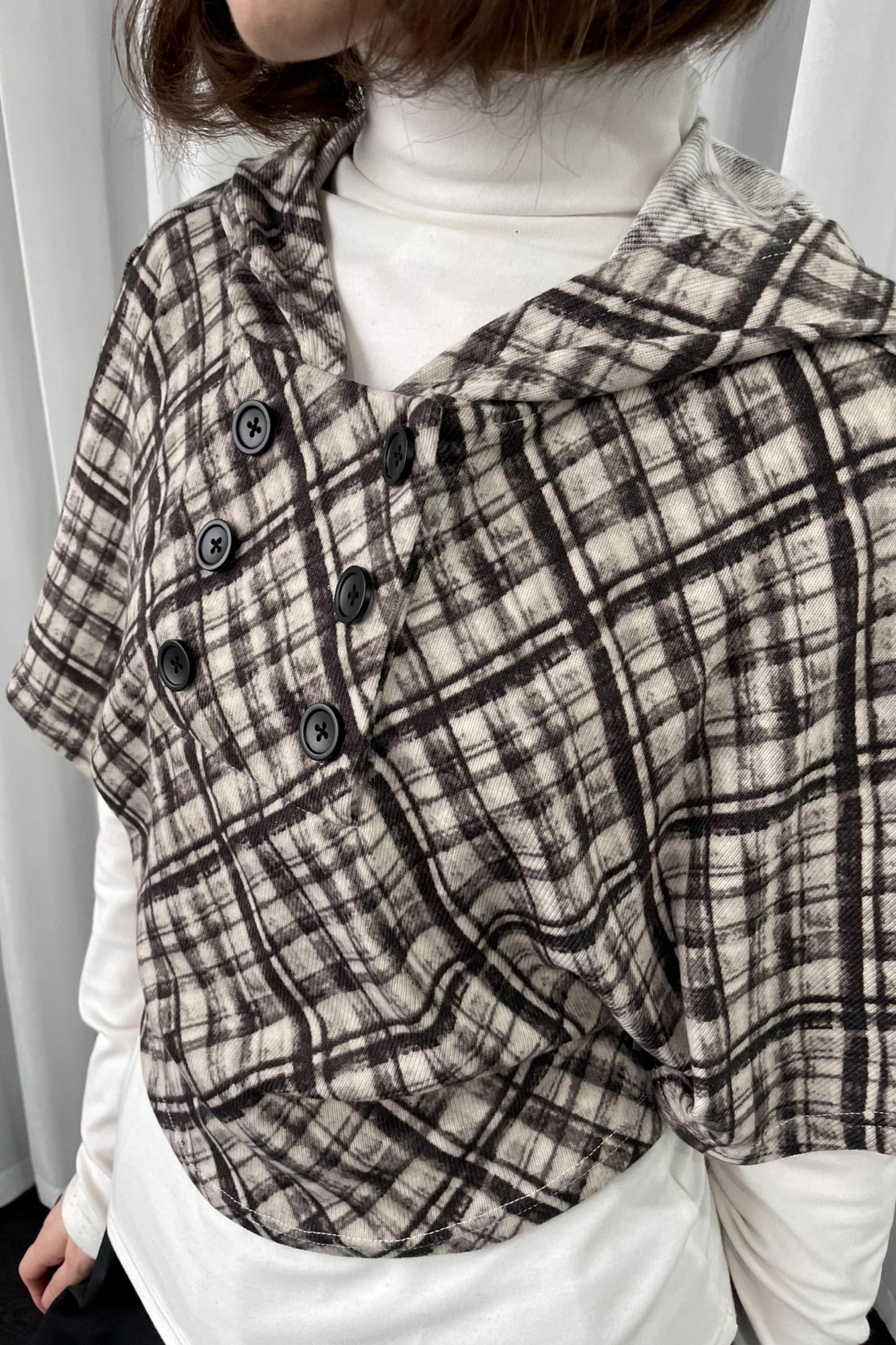 Striped Hooded Sweatshirt