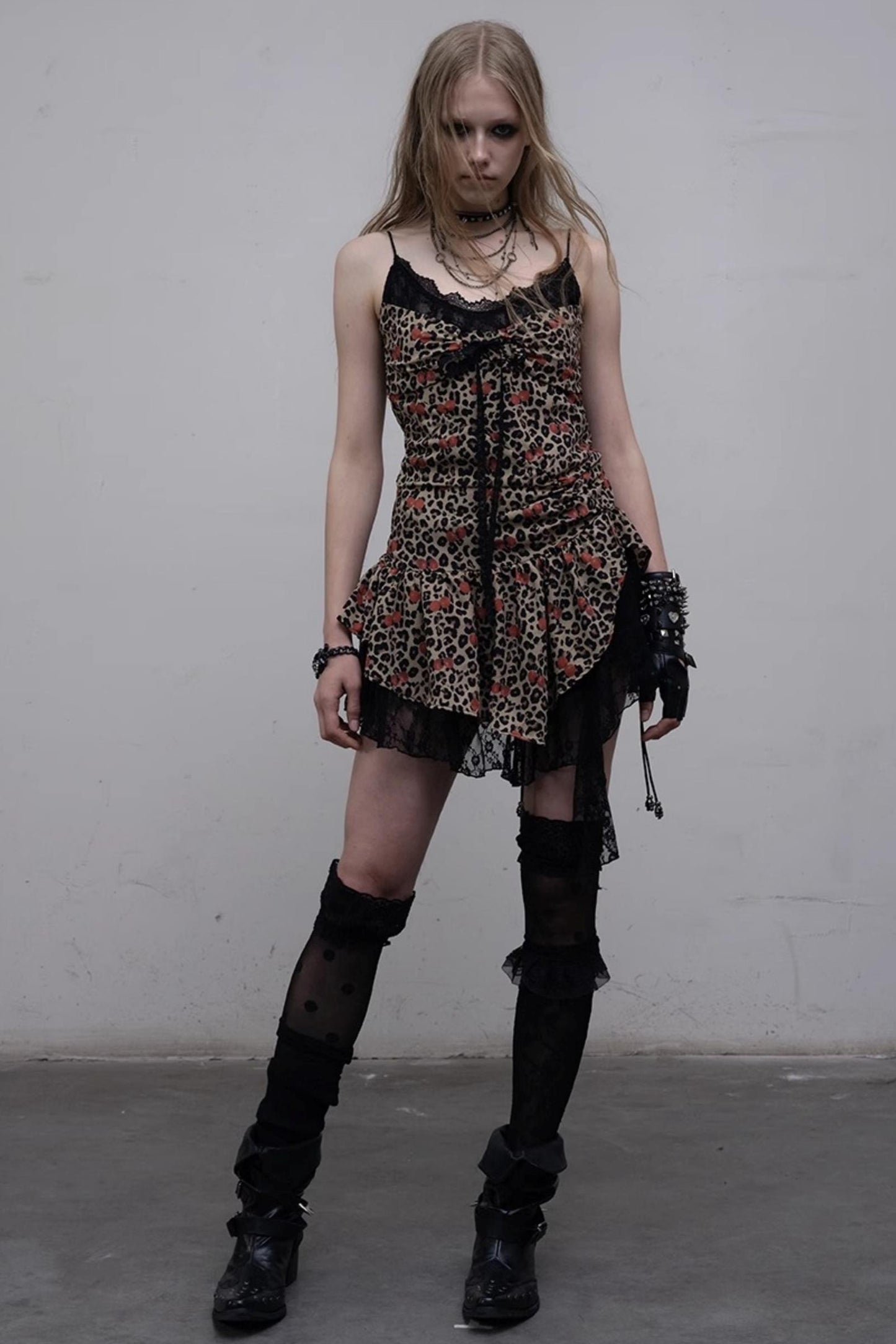 Heart Lace Camisole Dress