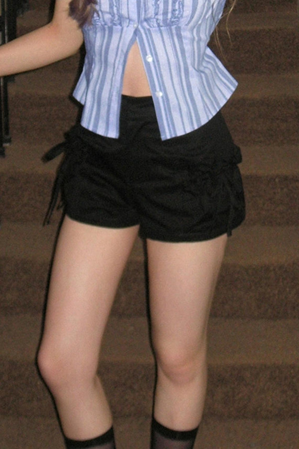 Retro Drawstring Shorts