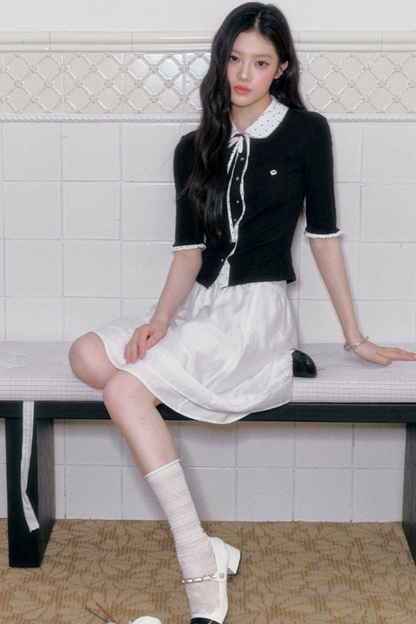 Lace Mid-Calf Socks