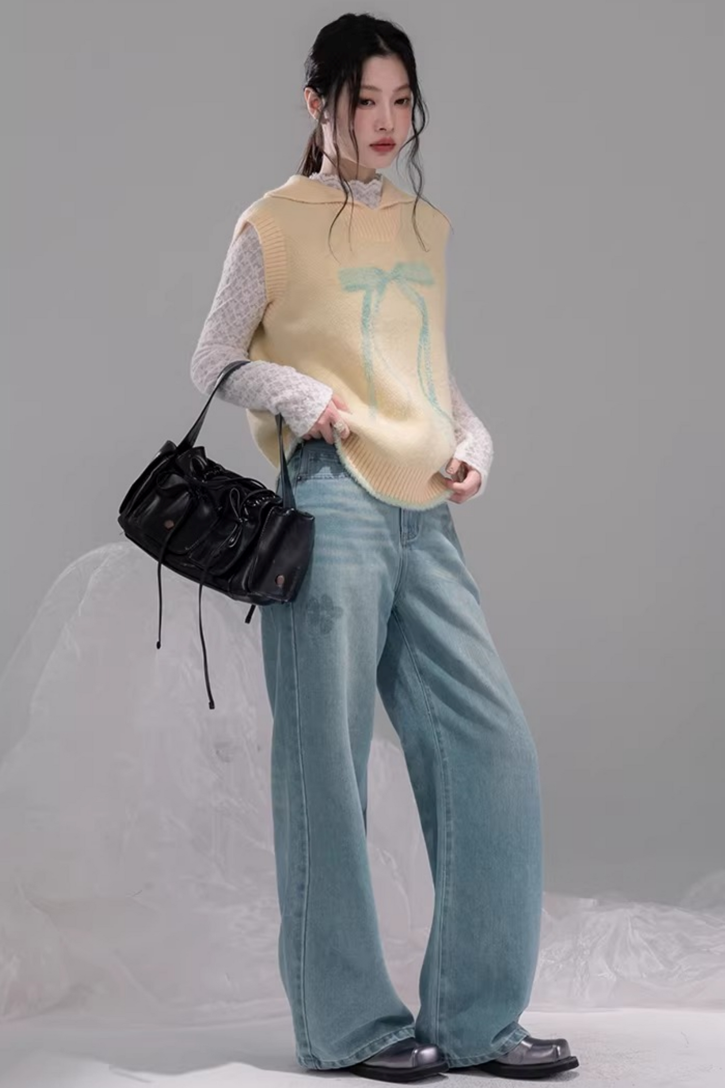 Bright Spring Day Jacquard Vest