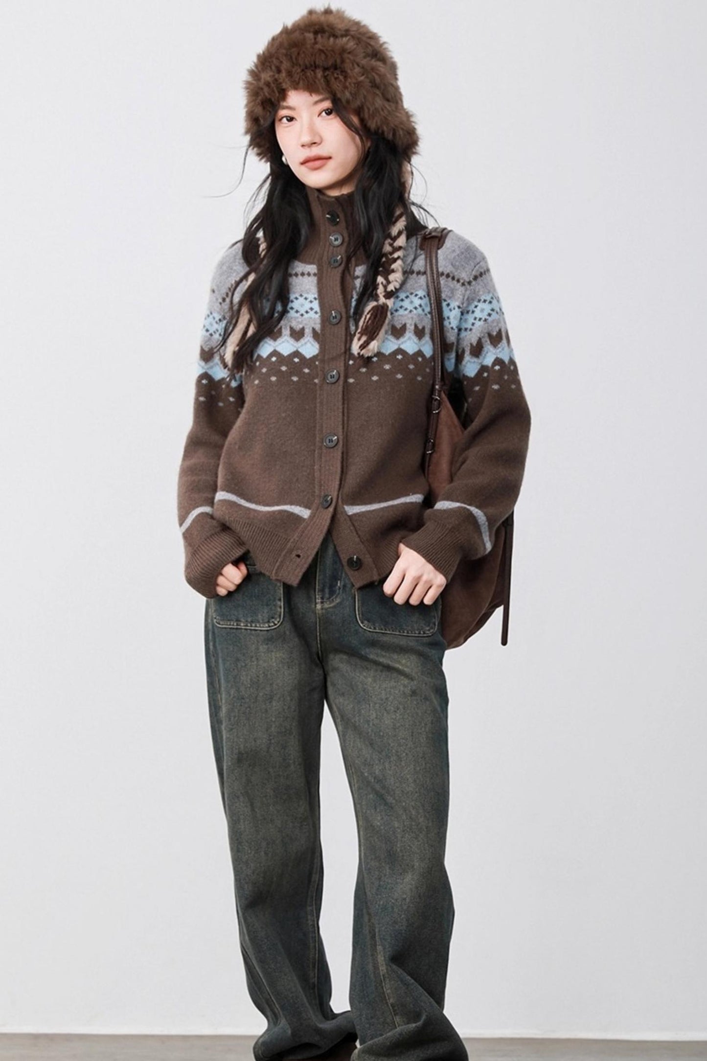 Sea Salt Fair Isle Cardigan