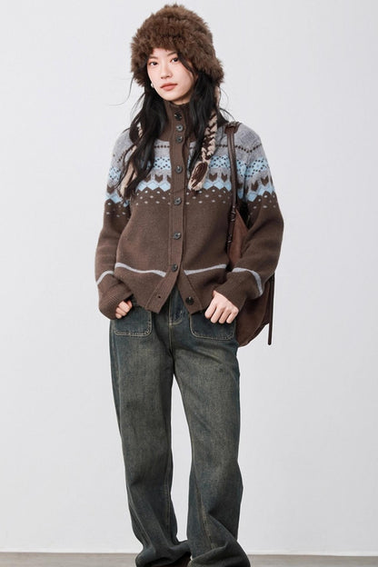 Sea Salt Fair Isle Cardigan