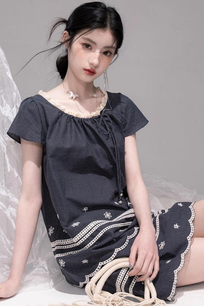 Coconut Sea Embroidered Set