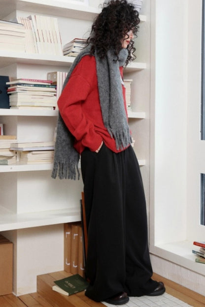 Black Sugar Wool Pants