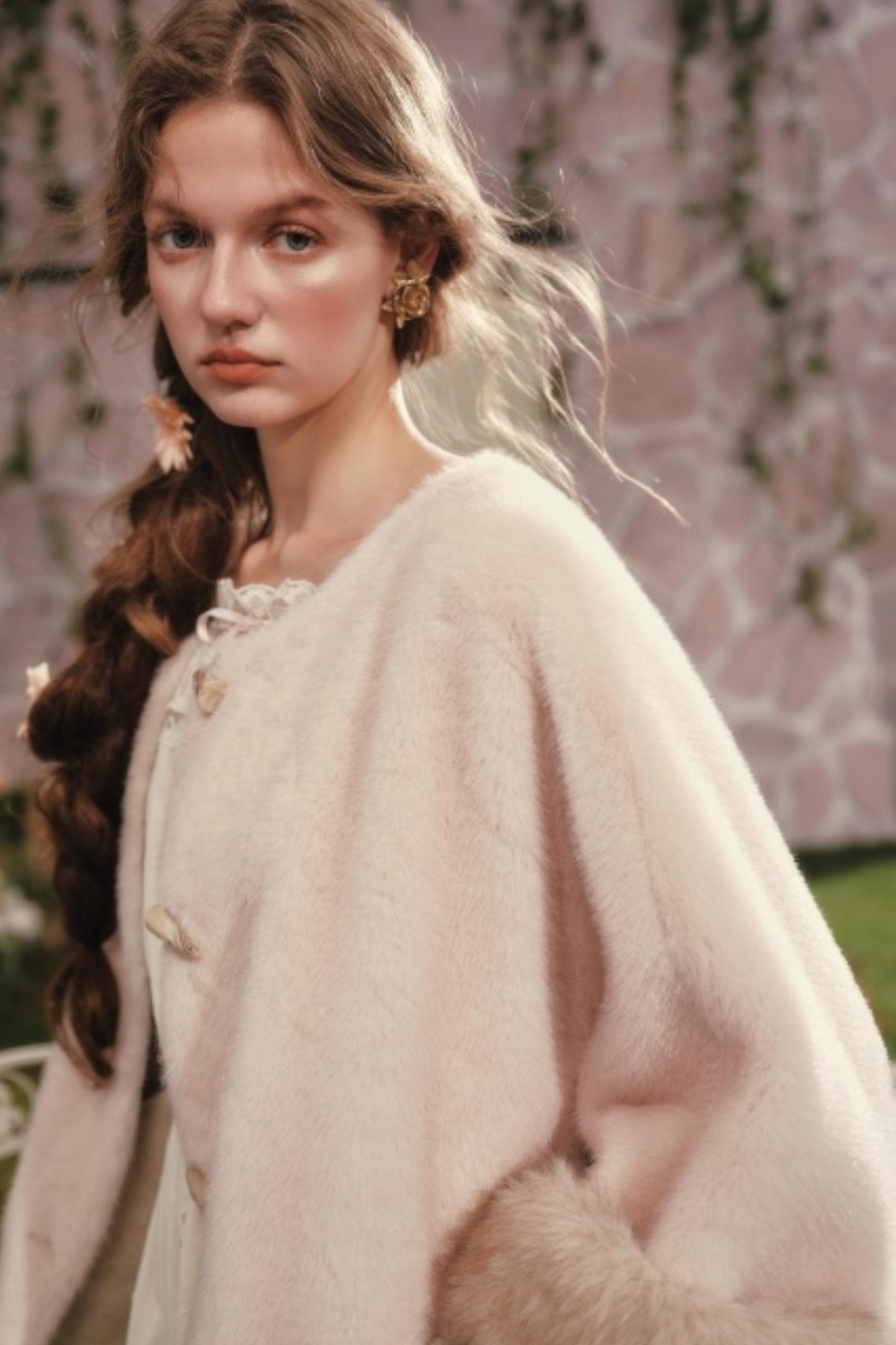 Lacemade Camellia Off-Shoulder Dress